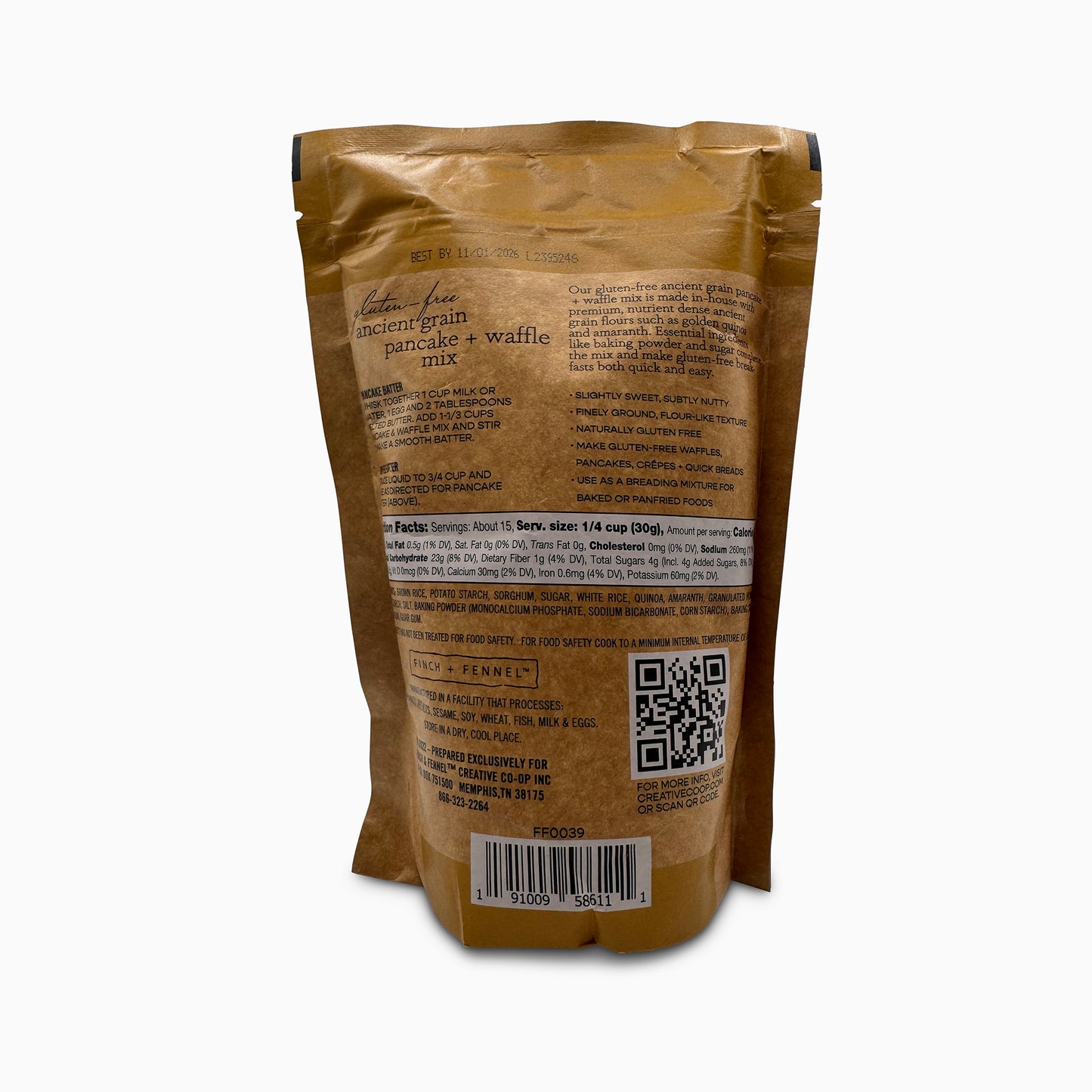 Finch + Fennel Pancake and Waffle Mix