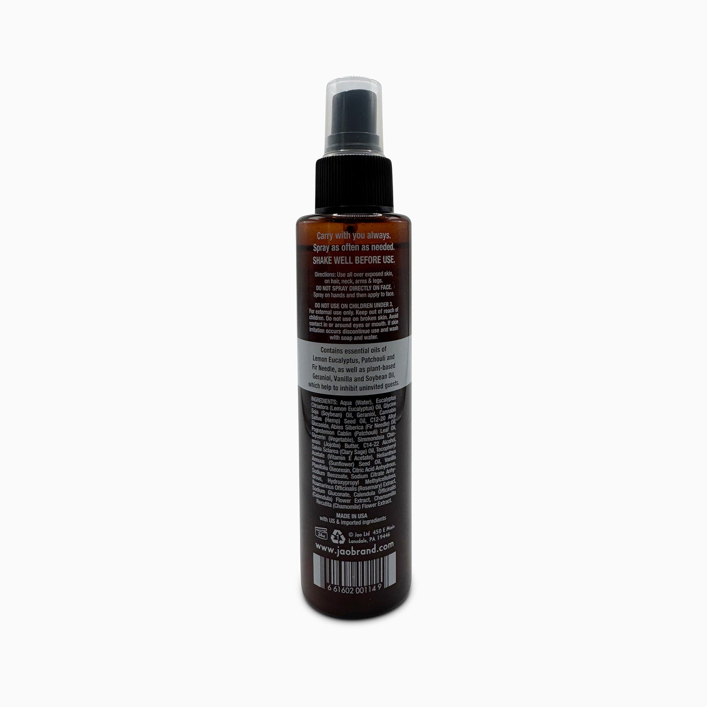 Jao Brand Patio Oil Moisturizing Mist: Bug Shy Blend