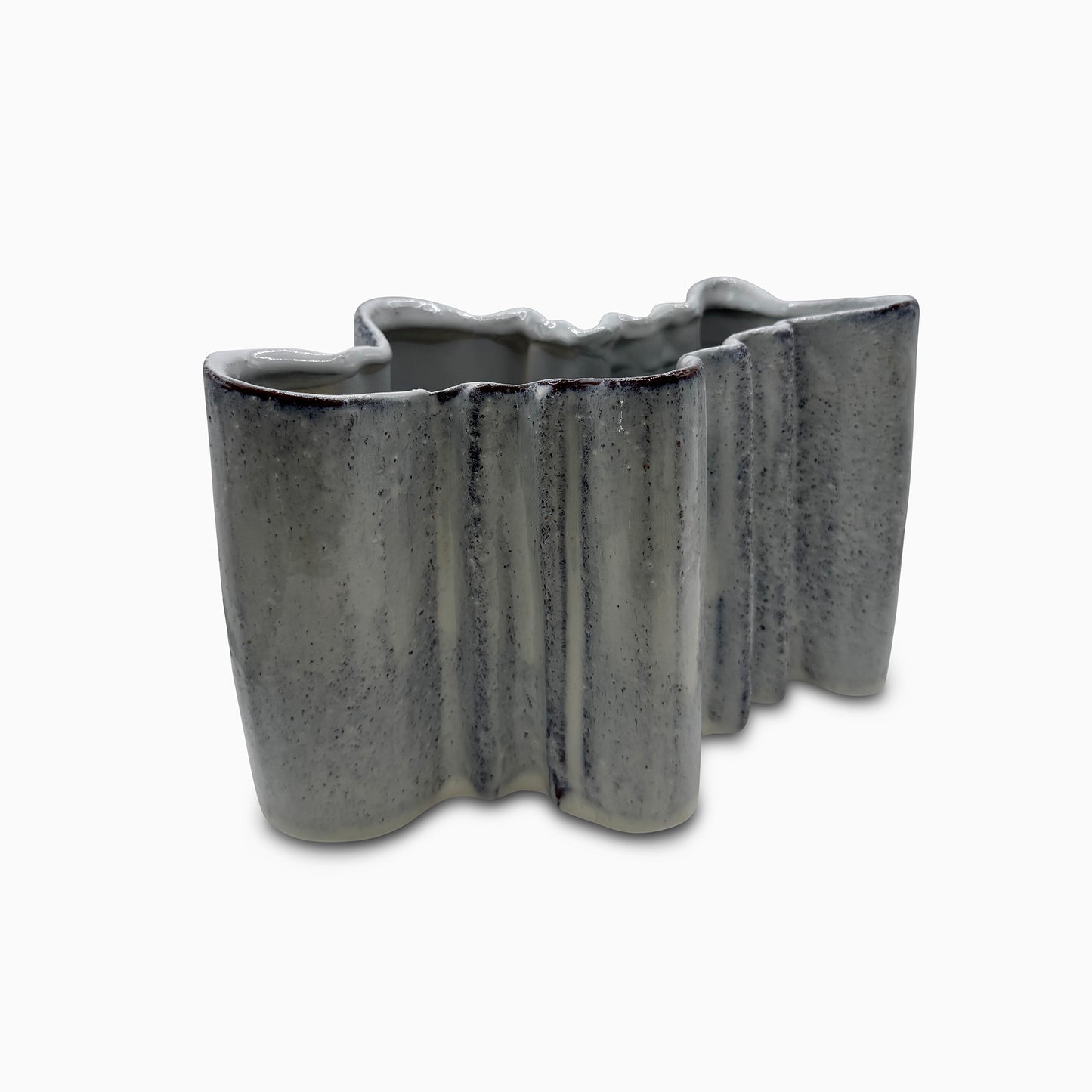 Freeform Stoneware Vase