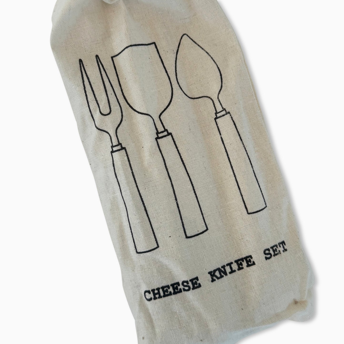 Stainless Steel Cheese Knives with Marbled handles