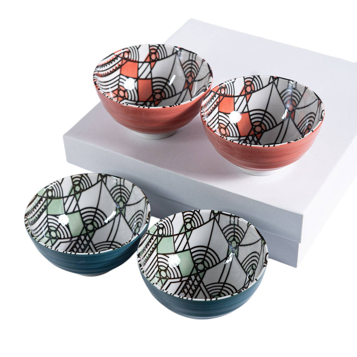 Frank Lloyd Wright "April Showers" Bowl Set