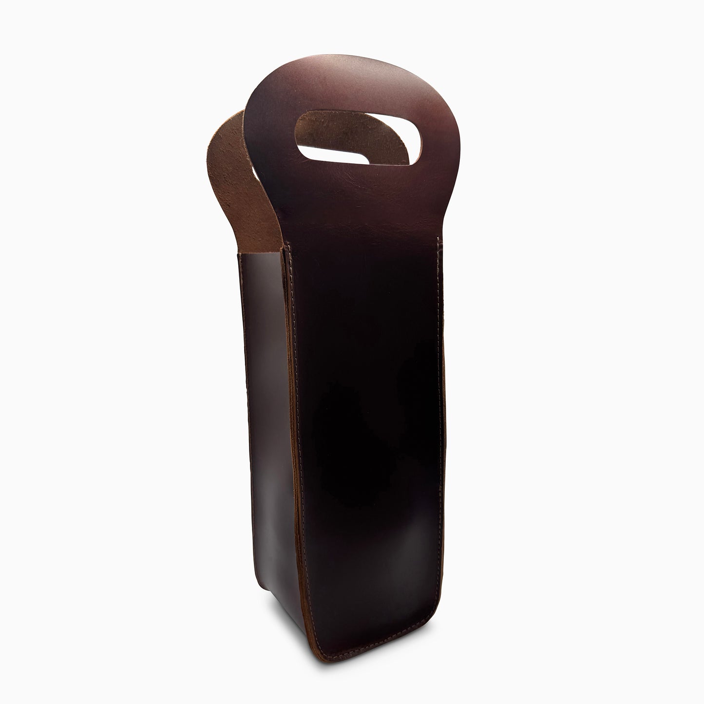 Leather Wine & Spirits Tote