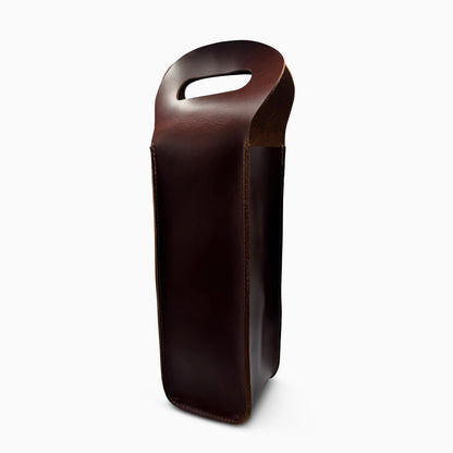 Leather Wine & Spirits Tote