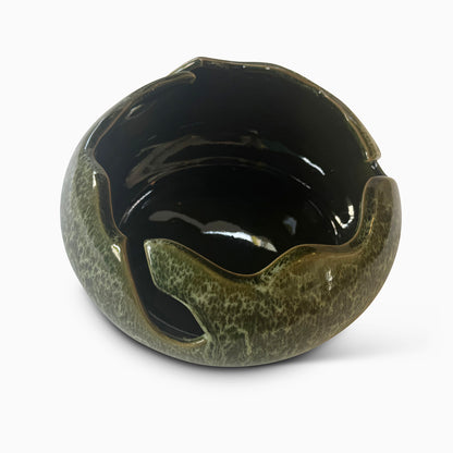 Organic Shaped Stoneware Bowl