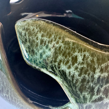 Organic Shaped Stoneware Bowl