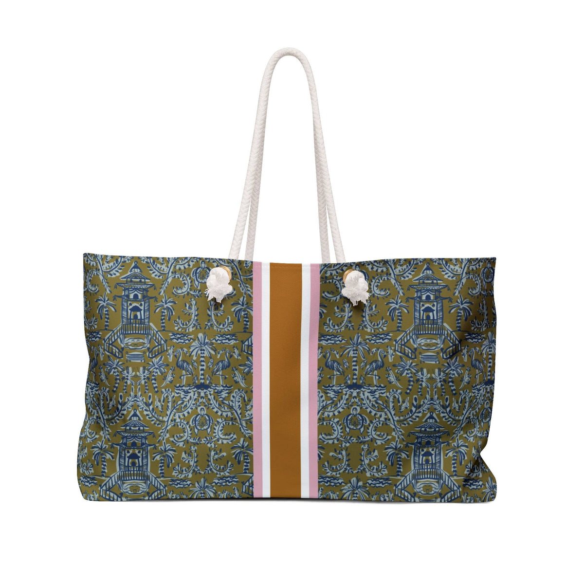Mahjong Tote by Britt Mills