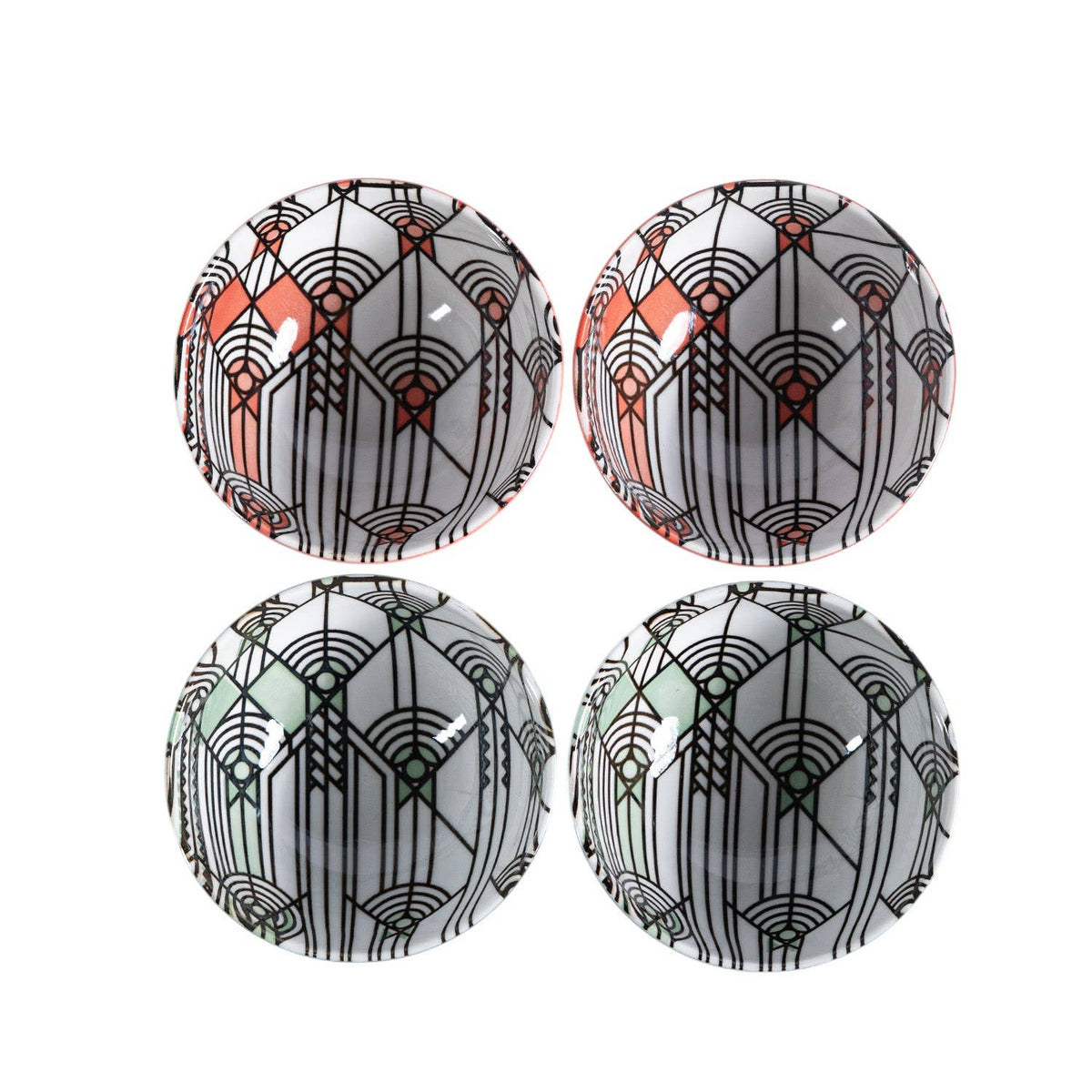 Frank Lloyd Wright "April Showers" Bowl Set