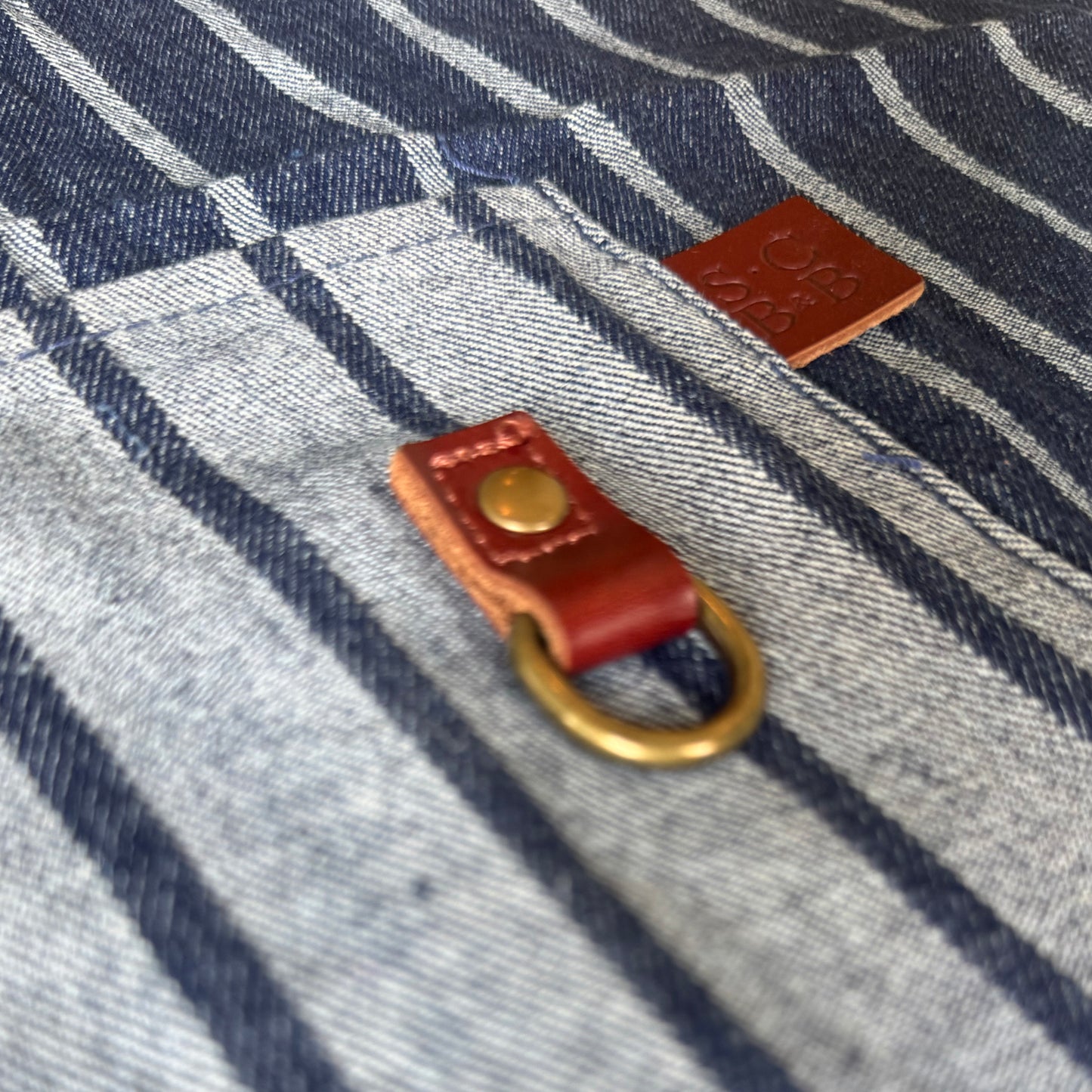 Burgon & Ball Striped Apron