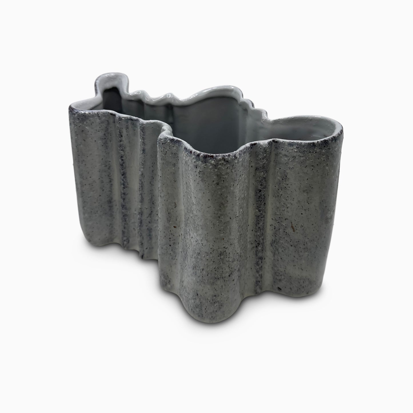 Freeform Stoneware Vase