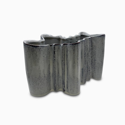 Freeform Stoneware Vase