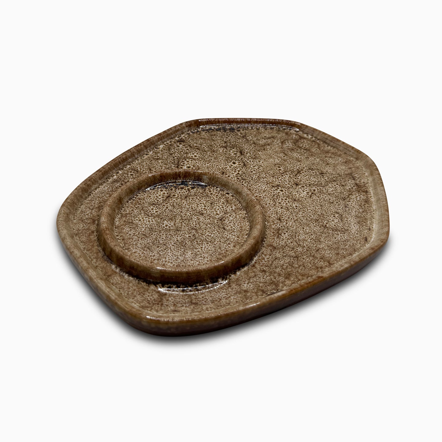 Pebbled Pillar Tray