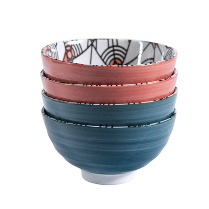 Frank Lloyd Wright "April Showers" Bowl Set