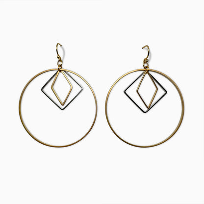 "Le Contour" Luxe Hoop Earrings