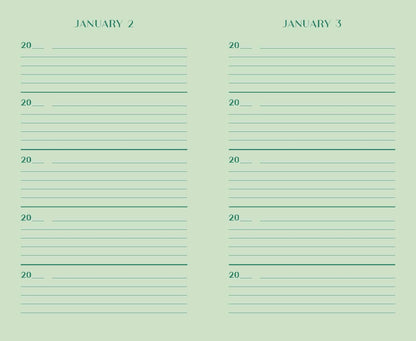 One Line a Day Journal