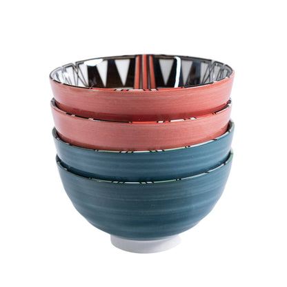 Frank Lloyd Wright Imperial Hotel "Peacock" Bowl Set