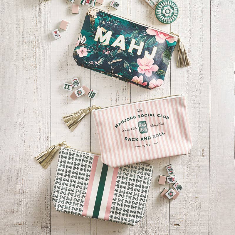 Mahj Floral Pouch