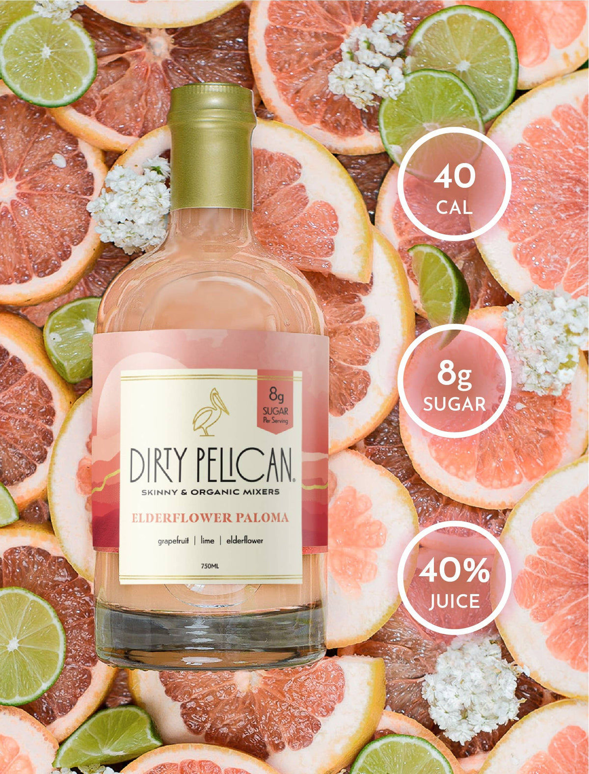 Dirty Pelican Elderflower Paloma