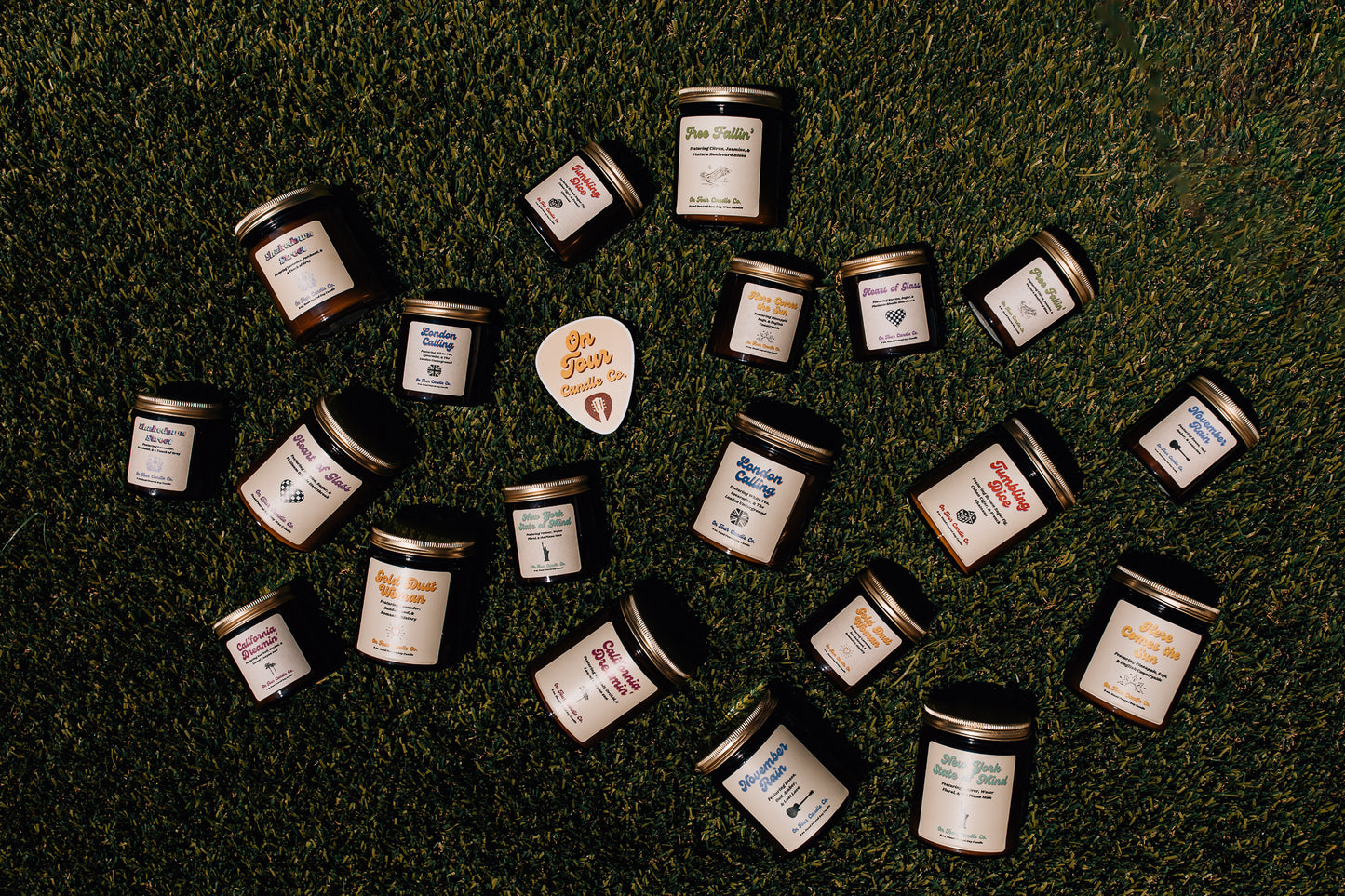 On Tour Candle Co. Soy Candles