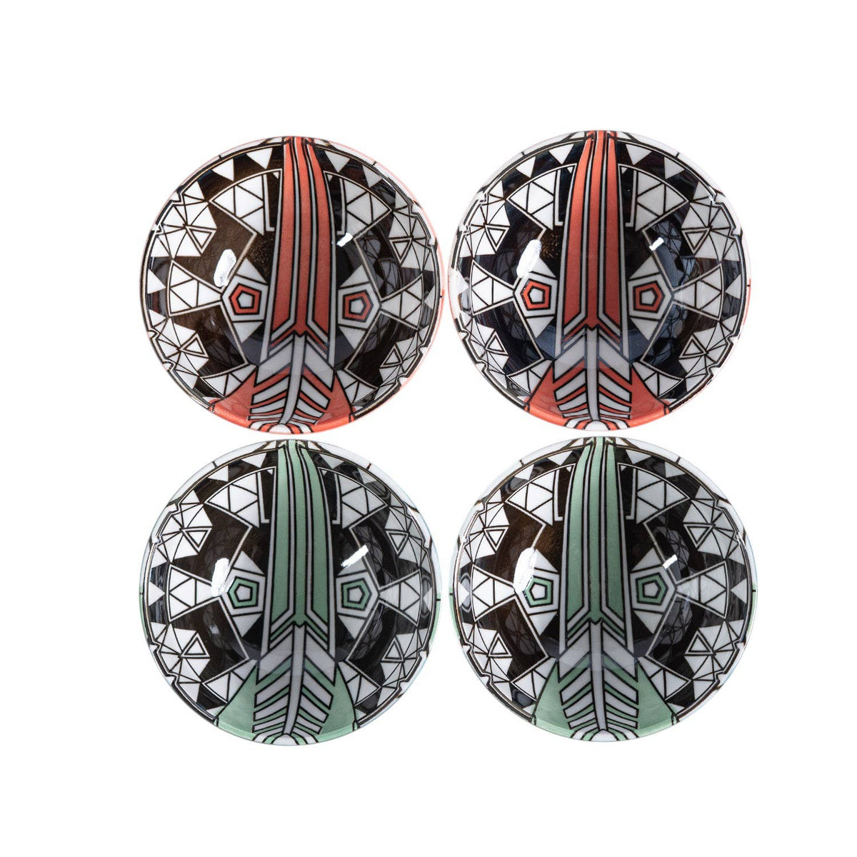 Frank Lloyd Wright Imperial Hotel "Peacock" Bowl Set