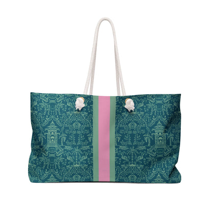 Mahjong Tote by Britt Mills