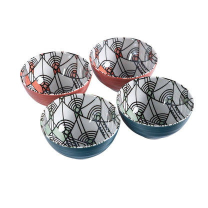 Frank Lloyd Wright "April Showers" Bowl Set