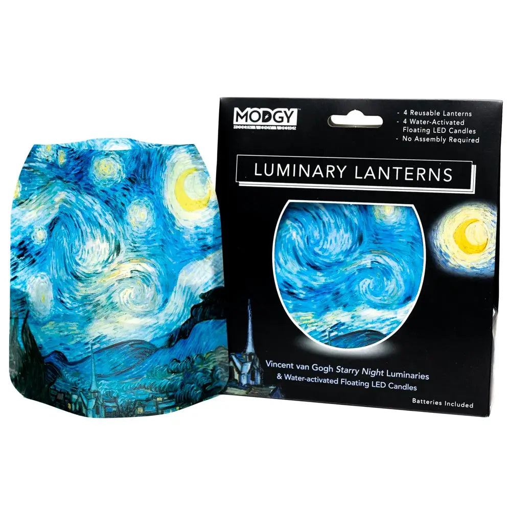 Modgy Luminary Pack – Vincent Van Gogh Collection (Set of 4)