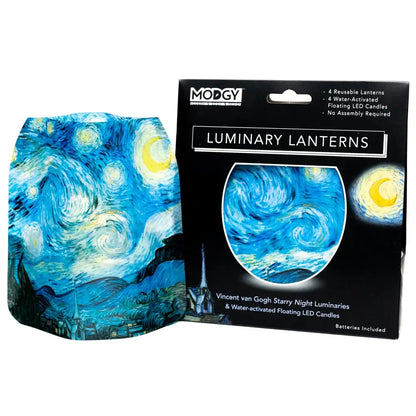 Modgy Luminary Pack – Vincent Van Gogh Collection (Set of 4)